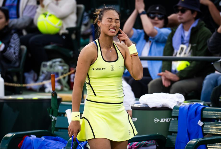 皇冠体育登陆首页-WTA印第安维尔斯赛：郑钦文0-2不敌鲁季奇 无缘32强